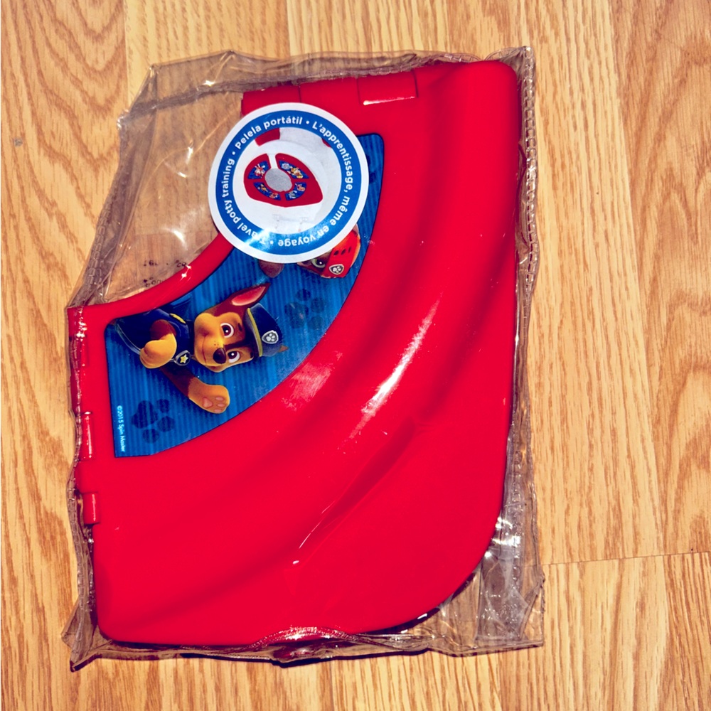 Paw Patrol Red portative potty seat